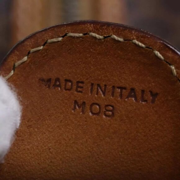 CELINE Macadam Canvas Boston Bag PVC Brown - Picture 2 of 16